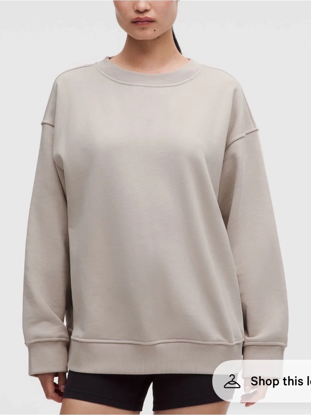 lululemon athletica relaxed crewneck